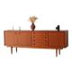 Vintage Scandinavian teak sideboard (220 cm)