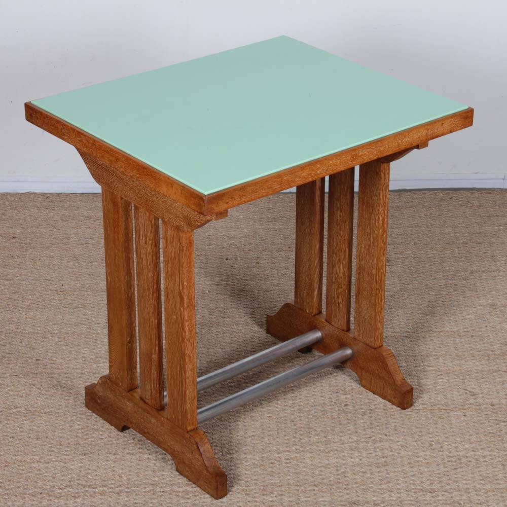 Small high table by Hippolyte Thomasson, circa 1940.