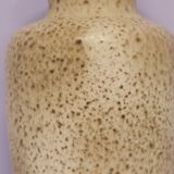 vintage taupe speckled West Germany vase Scheurich