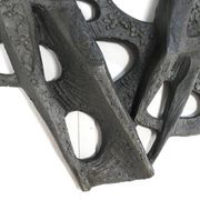 Brutalist Ars Munda resin wall decoration dancing couple