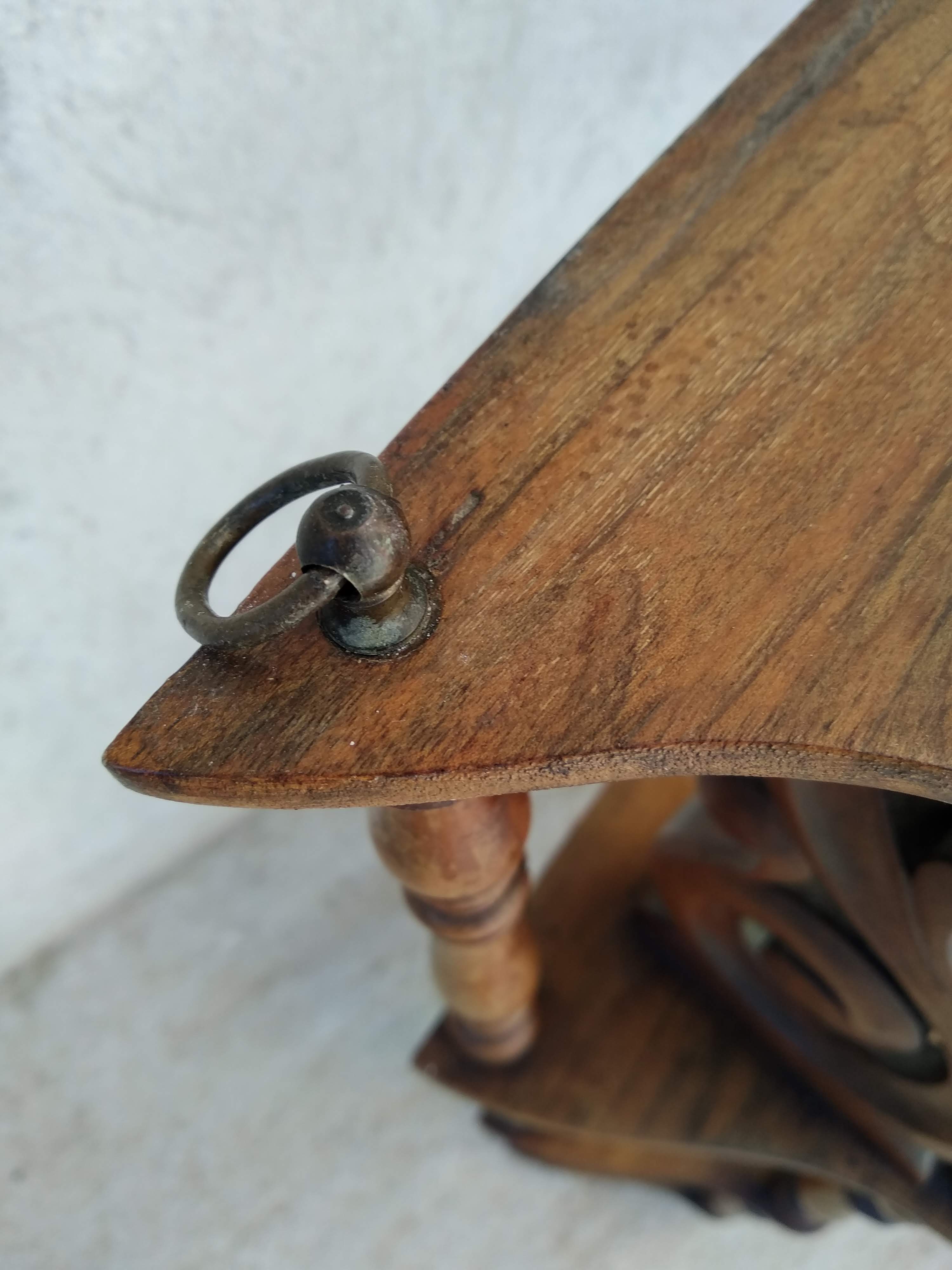 Wooden wall shelf xixith napoleon iii