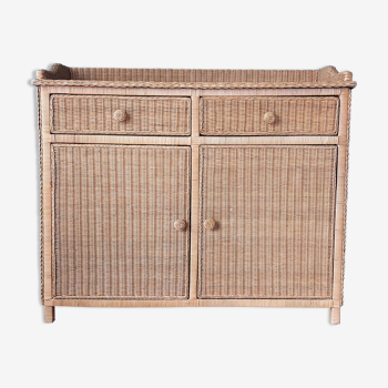 Rattan Commode 1970's