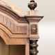 Solid wood and veneer library