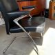 Walter Knoll Dining Chair - armchair / Leather and chrome chair