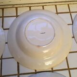 Lot 6 plates dig old good condition