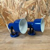 Paire d'appliques murales bleues Amilux - Made in France