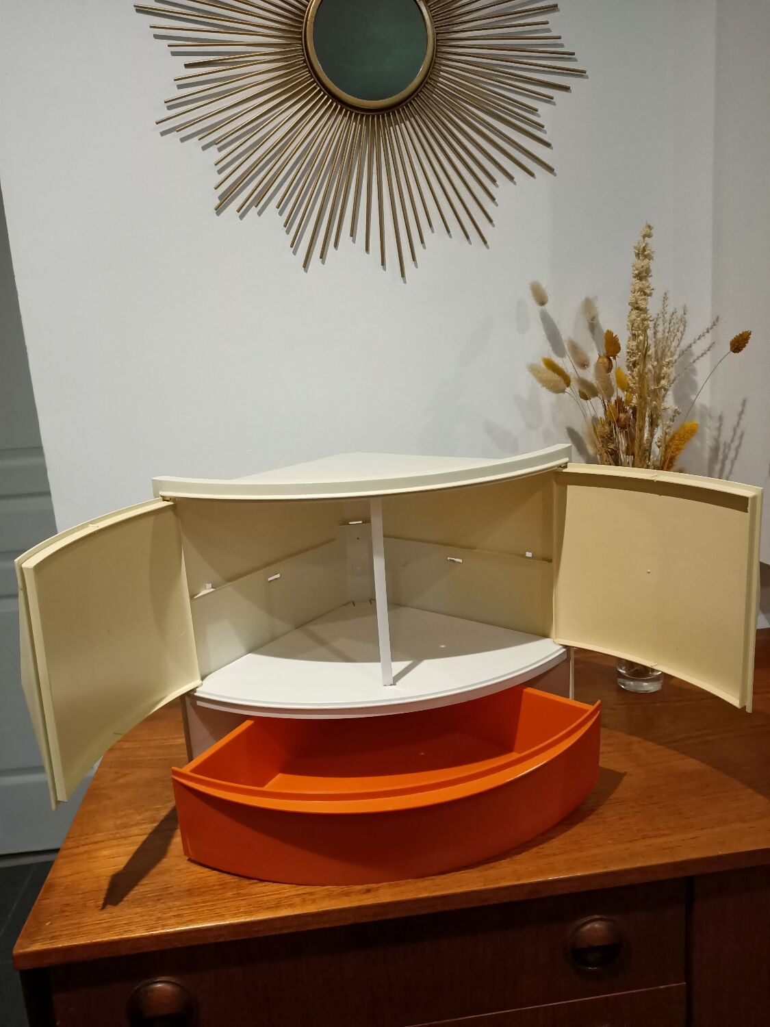 Vintage toilet cabinet