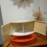 Vintage toilet cabinet