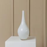 Vintage white milk-glass Salong vase by Johanna Jelinek for IKEA - mouth-blown glass, Scandinavian design