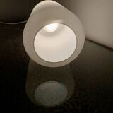 Scandinavian Pendant Lamp in Teak and Opaline, Circa 60´s