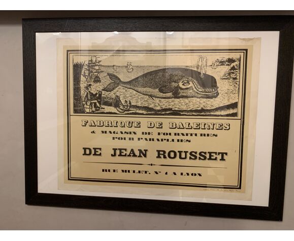 Jean Rousset fournitures de baleines | Selency