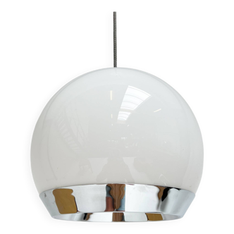 Plafonnier rond de style Space Age, années 1970
