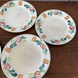 set of 8+3 St Amland plates