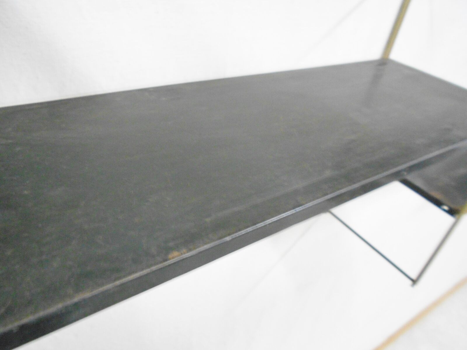 Vintage metal shelves