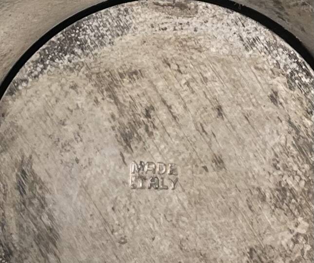 Silver Metal Lidded Ice Bucket