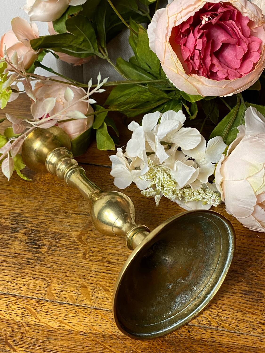 Brass candle holder