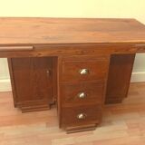 Accounting office teak massive 30s