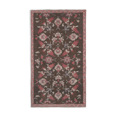 Southwest Wool Rug, Oriental Turkey Oushak Rug with Floral Pattern 4'11" X 8'5"