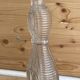 BOTTLE IN LEGRAS SHAPE REPRESENTING ADMIRAL GERVAIS ALEXANDRA III CARNOT