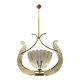 Murano glass light pendant by Ercole Barovier, 1940s