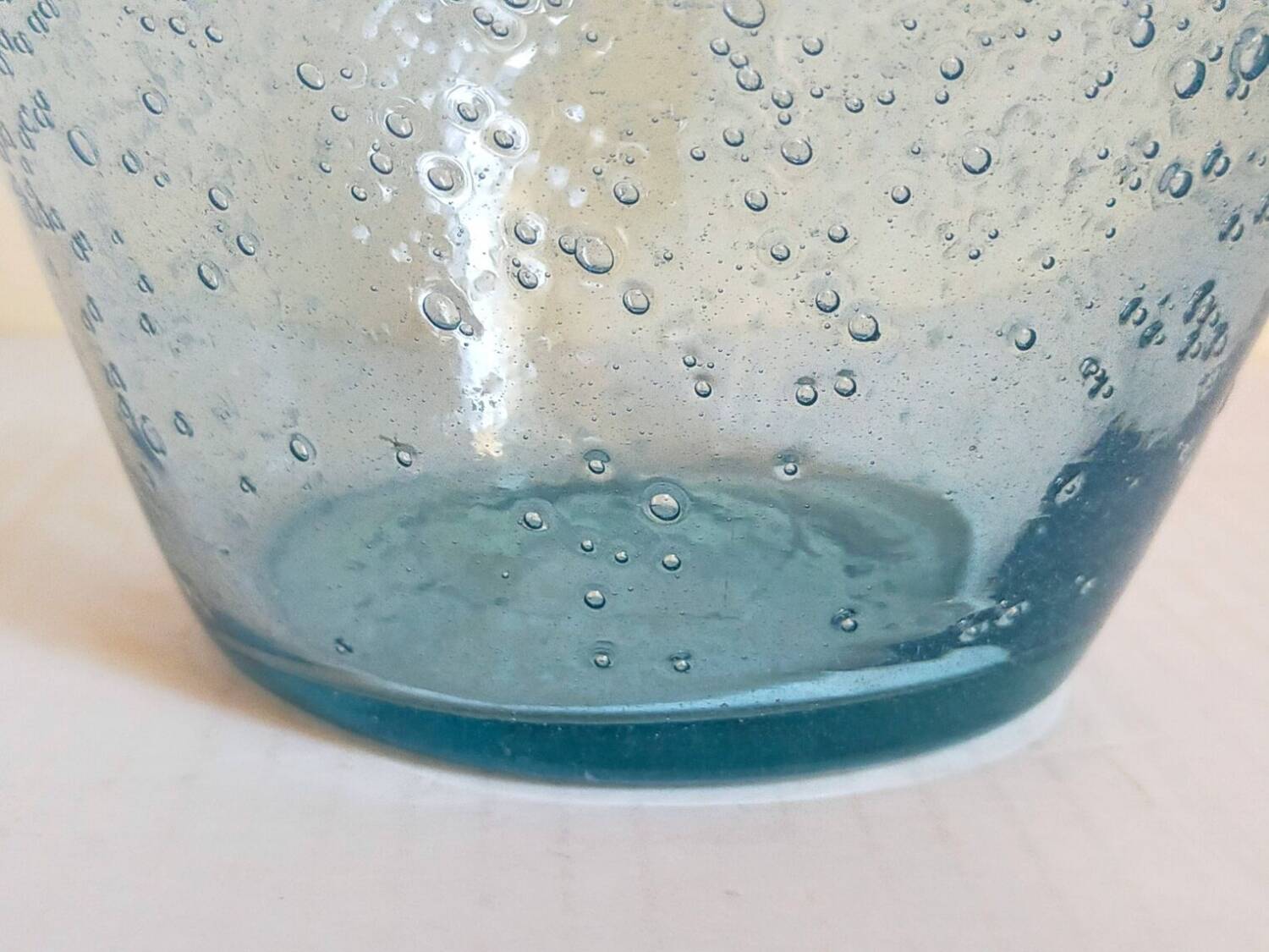 Saladier en verre soufflé