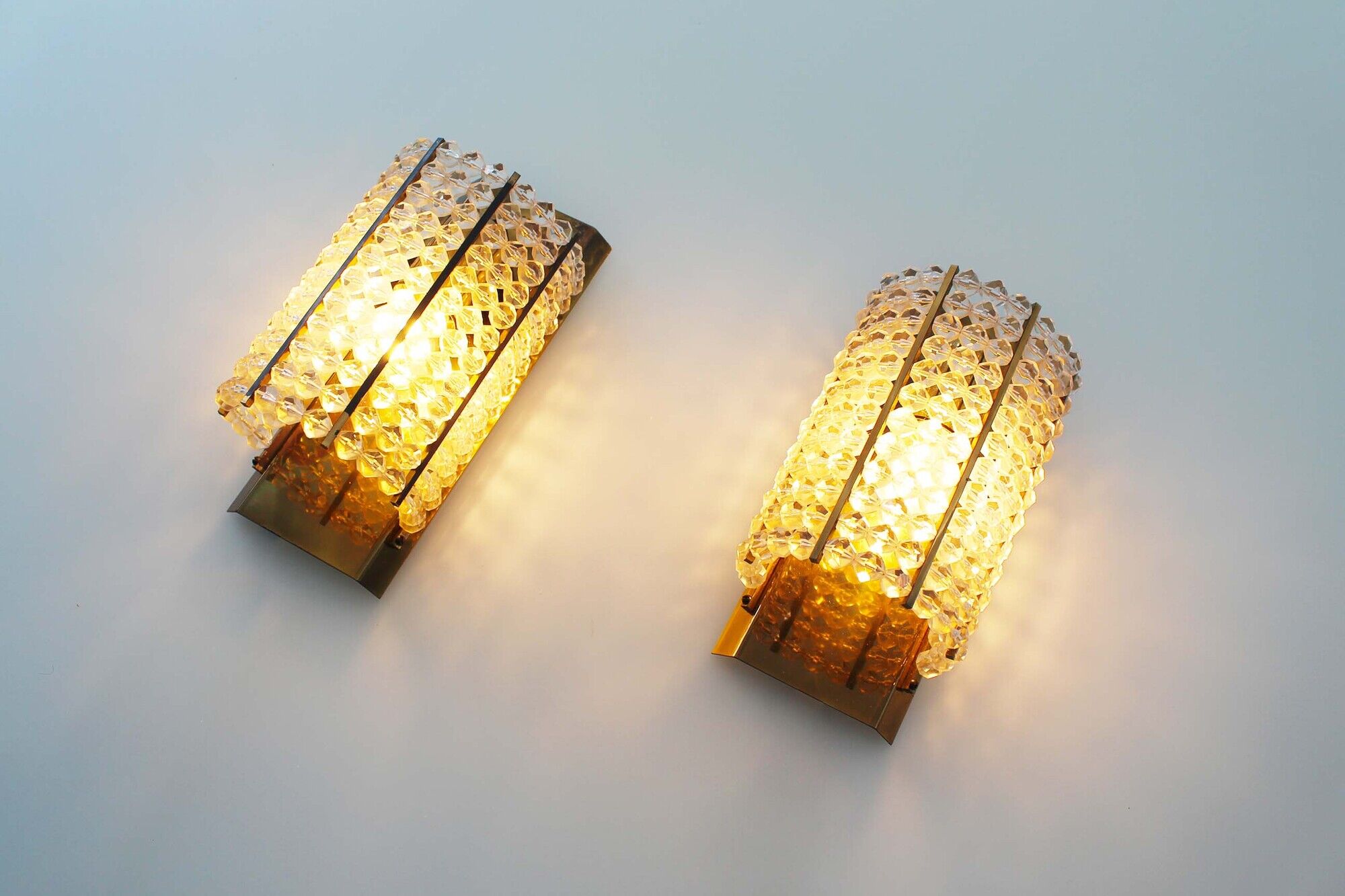 Austrian set of wall lamps by Emil Stejnar for Rupert Nikoll