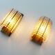 Austrian set of wall lamps by Emil Stejnar for Rupert Nikoll