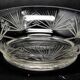 C4w art deco bowl 1930 cut glass
