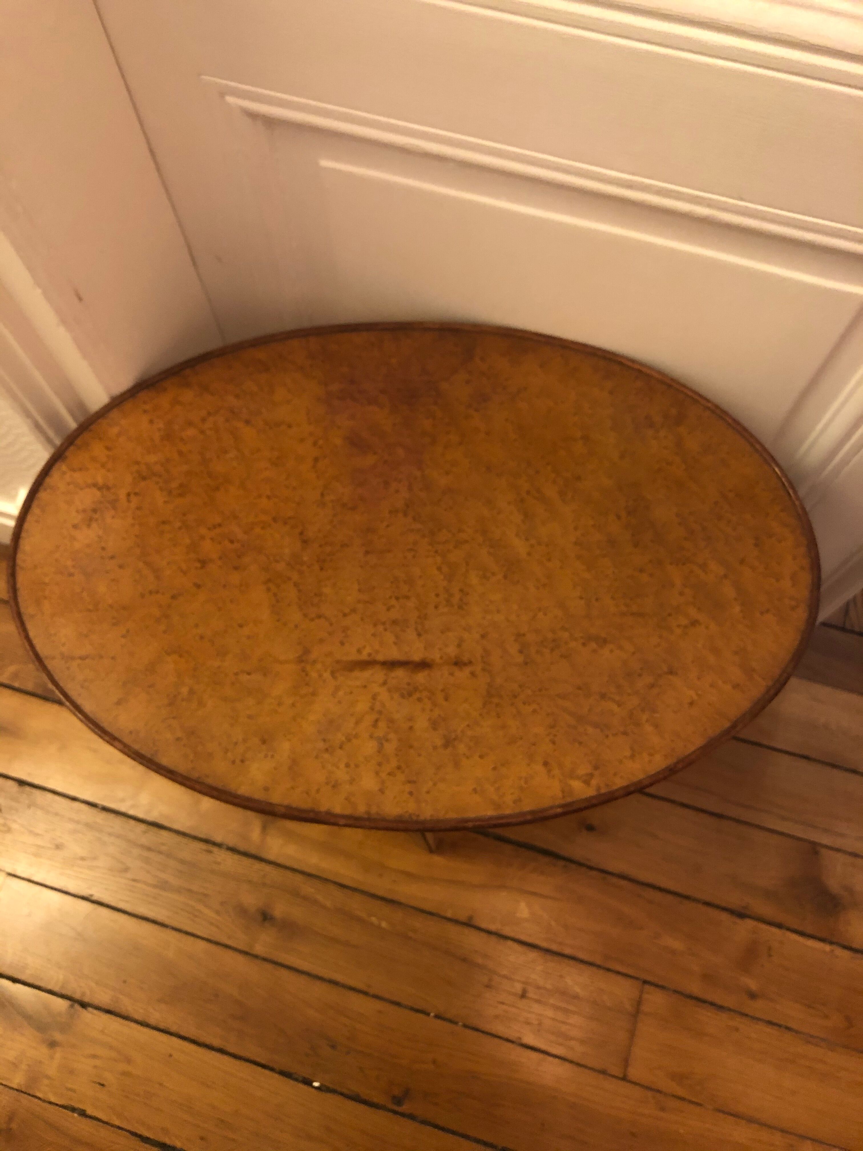 Table basse bois