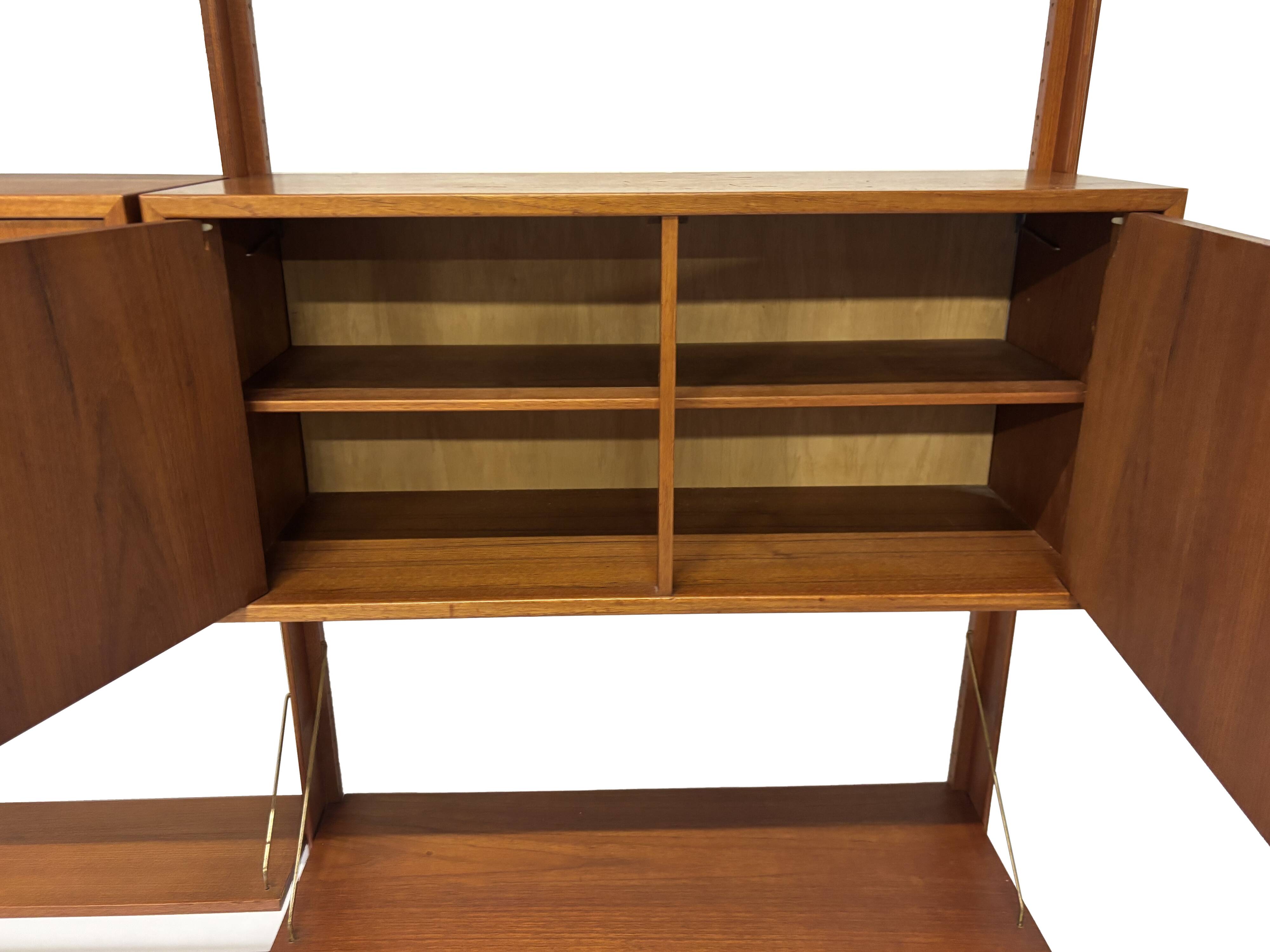 Vintage freestanding wall system Torbjorn Afdal 60's Scandinavian Design