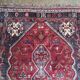 Handmade Persian Shiraz rug 265x173cm