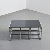 USM Haller coffee table, Switzerland, around 1970