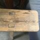 Ancien banc de ferme