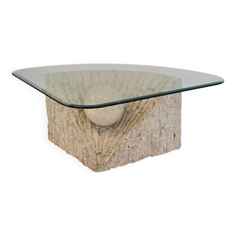 Mactan Stone Coffee Table by Magnussen Ponte, 1980s