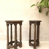Pair of cantor's stools