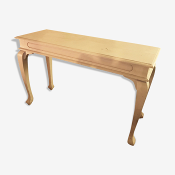 Solid wood console