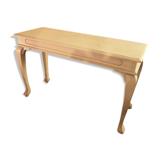 Solid wood console