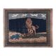 Vintage hand-embroidered textile 98x122 cm