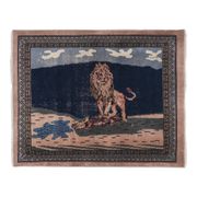 Vintage hand-embroidered textile 98x122 cm