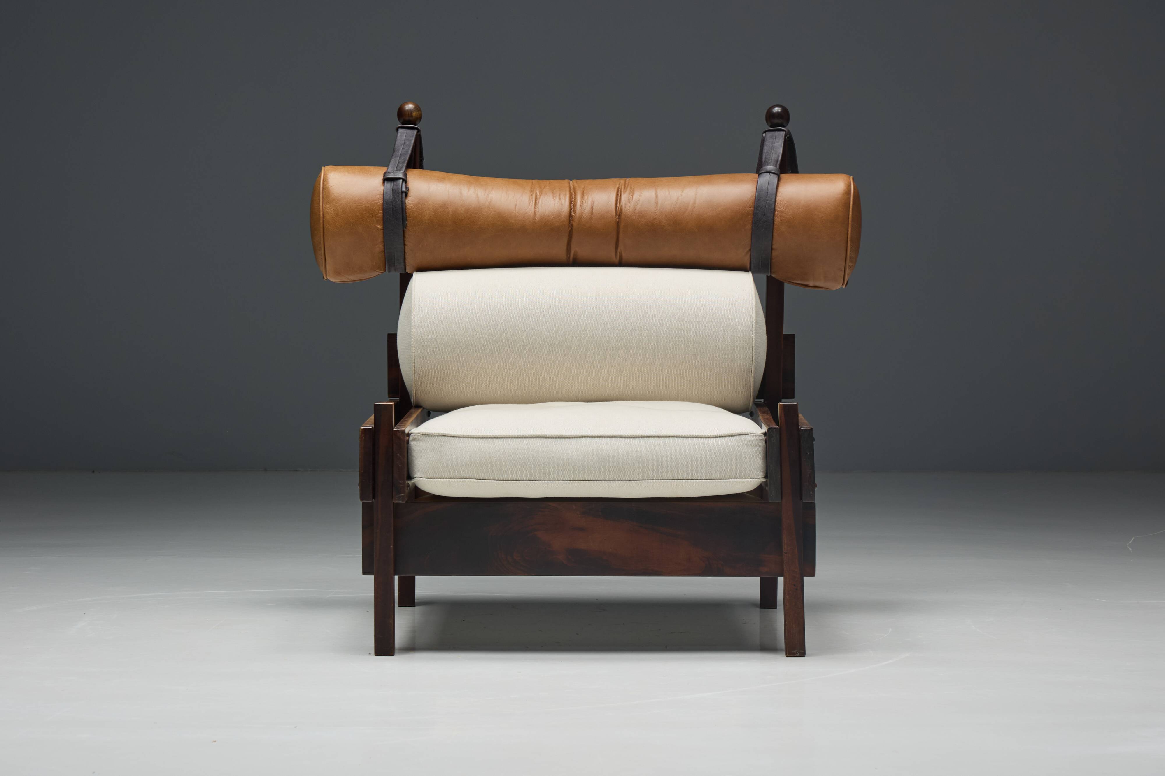 Fauteuil « Tonico » de Sergio Rodrigues, Brésil, 1965