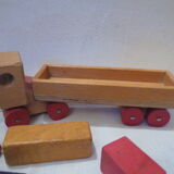 Wooden truck and its load