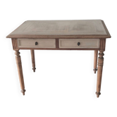 Bureau en chêne massif style Louis philippe