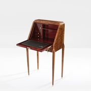 Paul Iribe, attributed to secretary with amboyna wood, around 1920.