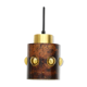 Vintage copper pendant lamp by Nanny Still for Raak