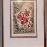 Alfred Steinmetzer (1918-2007), abstract composition, signed and dated etching