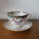 Large Tea or Chocolate Cup in Porcelain VPF Minton Decor