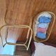 Old bamboo cradle basket