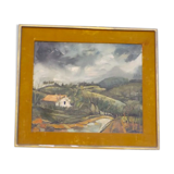 Landscape oil on canvas