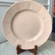 Round dish Digoin Sarreguemines model France powder pink