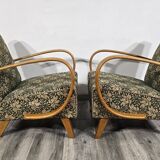 Set of Vintage Armchairs by Jindrich Halabala